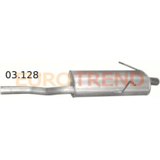 Глушник BMW 318i / BMW 316i E46 1.9 седан, купе