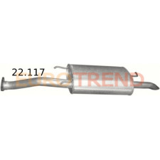 Глушник Rover 45 2.0 TD, Rover 420 2.0 TD, Rover MG ZS