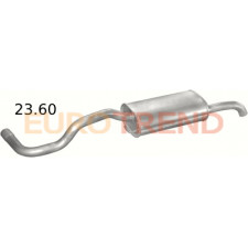 Глушник Seat Cordoba 1.0i, 1.4i, 1.6i, 1.8i / Volkswagen Polo
