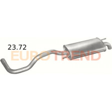 Глушник Seat Ibiza 1.0 , 1.4i