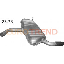 Глушник Seat Altea 1.6i / Seat Leon 1.6i
