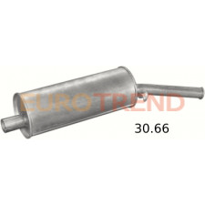 Глушник Volkswagen Golf 1.6 / 1.6TD / GTI / GTL / Scirocco
