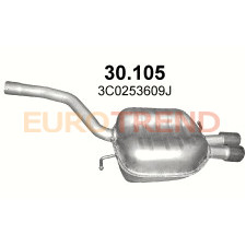 Глушник Volkswagen Passat 2.0 TFSi
