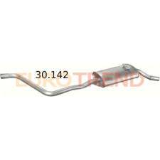 Глушник Volkswagen Polo 1.0 / 1.3 хетчбек