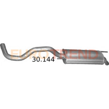 Глушник Volkswagen Polo 1.4 TDi / 1.7 SDi / 1.9 SDi