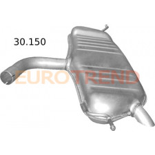 Глушник Volkswagen Touran 1.6i