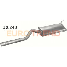 Глушник Seat Inca / Volkswagen Caddy 1.9 SDi