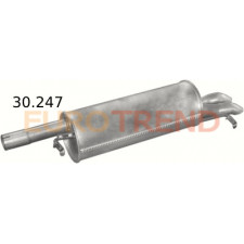 Глушник Volkswagen Passat 1.9, 1.9TD седан / універсал