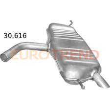 Глушник Volkswagen Golf 5 / Golf 5 Plus 1.6i / 1.6 FSi