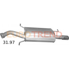 Глушник Volvo S40 / Volvo V40 1.6i / 1.8i / 2.0i