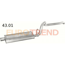 Глушник Jeep Cherokee 4.0 / Chrysler Jeep Cherokee 4.0