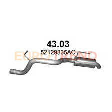 Глушник Jeep Cherokee 2.8 CRD 4x4