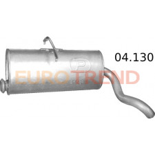 Глушник Citroen Berlingo / Peugeot Partner 1.1i / 1.4i / 1.6i