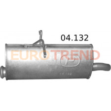 Глушник Citroen Berlingo / Peugeot Partner 1.6 HDi / 2.0 Hdi