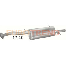 Глушник Kia Clarus 2 1.8