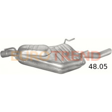 Глушник Saab 9 - 5 2.2Tid turbo Disel / 3.0Tid turbo Disel
