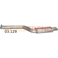 Резонатор BMW 320i, 325i E46 / BMW 325 Ti Compakt E46 / BMW 330i E46