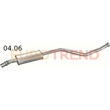 Резонатор Citroen ZX 1.4i, 1.6i, 1.8i, 1.5D, 1.9D / Peugeot 306