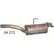 Глушник Citroen Evasion, Peugeot 806 2.0 HDi / Citroen Jumpy / Fiat Scudo / Fiat Ulysse/ Lancia Z / Peugeot Expert