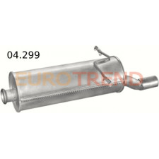 Глушник Citroen Xsara Picasso 2.0 Hdi