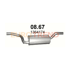 Резонатор Ford Focus / Ford C - Max 2.0i
