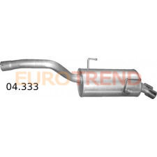 Глушник Citroen C8 3.0 / Peugeot 807 3.0 / Fiat Ulysse 3.0