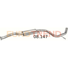 Резонатор Ford Escort 1.8 TD седан, хетчбек
