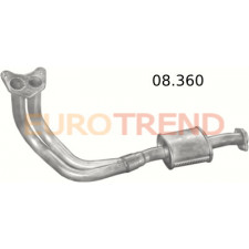 Резонатор Ford Fiesta 1.0 / 1.1