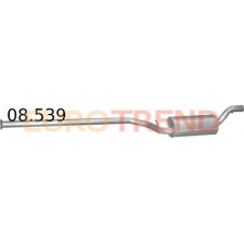 Резонатор Ford Focus 1.6 TDCi, 1.8 TDCi, Mazda 3 1.6 CiTD, Volvo S40 1.6 TD, Volvo V50 1.6 TD Turbo Disel