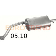 Глушник Daewoo Lanos 1.4 / 1.6i хетчбек / Daewoo Sens