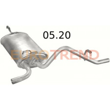 Глушник Daewoo Matiz / Chery QQ