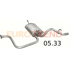 Глушник Daewoo Matiz / Chery QQ 0.8