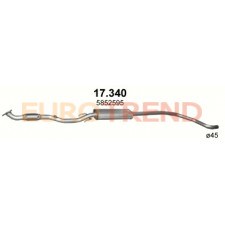 Резонатор Opel Corsa D 1.4i