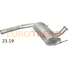 Резонатор Renault Laguna 1.8i, 2.0i, 2.2D