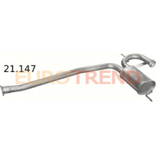 Резонатор Renault R19 1.7, 1.8, 1.9TD