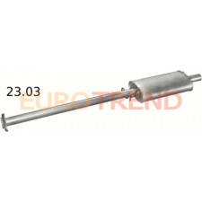 Резонатор Seat Ibiza / Seat Malaga / Seat Ronda 1.2 / 1.5 3 / 4D