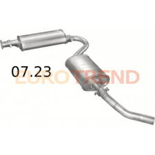 Глушник, Резонатор Citroen Jumper / Fiat Ducato / Peugeot Boxer 2.0i, 1.9D, 2.5D