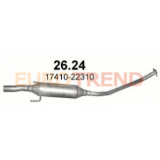 Резонатор Toyota Corolla 1.4 / 1.6 16V седан / універсал