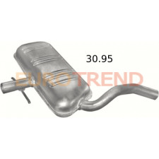 Резонатор Volkswagen Golf 3 2.0i GTi, 2, 8VR6 / Volkswagen Vento 2, 8 VR6