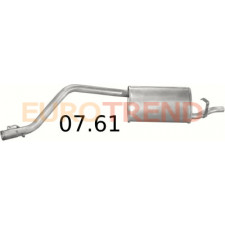 Глушник Fiat Panda 0.75, 0.9, 1.0, 1.05 / Lancia Y10