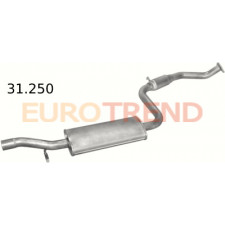 Резонатор Volvo S40 / Volvo V40 1.6i , 1.8i , 2.0i
