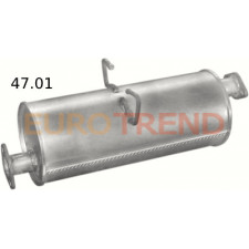 Резонатор Kia K2700 2.7D skrzyniowy