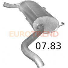 Глушник Fiat Ducato 3.0 JTD Multijet, Citroen Jumper 3.0 HDi, Peugeot Boxer 3.0 HDi