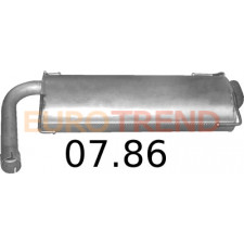 Глушник Fiat Ducato 3.0 D / Citroen Jumper 3.0 D / Peugeot Boxer 3.0 D