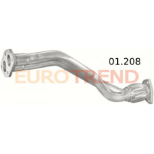 Приймальна труба Audi А4 1.6, 1.8 / Volkswagen Passat 1.6i, 1.8i