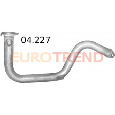 Приймальна труба Citroen Berlingo 1.4i / Citroen Xsara 1.4i / Peugeot Partner 1.4i / Peugeot 306 1.4