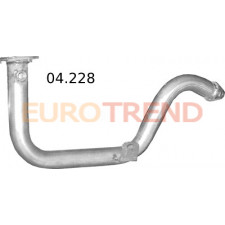 Приймальна труба Citroen Berlingo / Citroe ZX, Peugeot Partner / Peugeot 306
