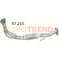 Приймальна труба Fiat Punto 1.1 нержавійка