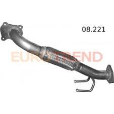 Приймальна труба Ford Galaxy 1.9TDi / Seat Alhambra 1.9TDi / Volkswagen Sharan