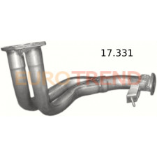 Приймальна труба Opel Calibra 2.0i / Opel Vectra A хетчбек / Opel Vectra A седан